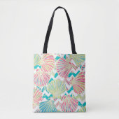 Tote Bag Motif Elegant Seashells (Devant)