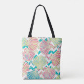 Tote Bag Motif Elegant Seashells (Dos)