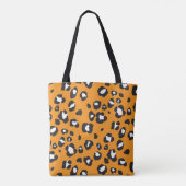 Tote Bag Motif Empreinte de léopard classique (Dos)
