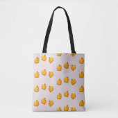 Tote Bag Motif en chef citrouille orange (Devant)