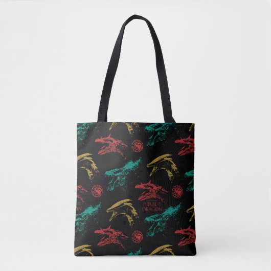 Tote Bag Motif en chef Dragon (Devant)