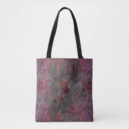 Tote Bag Motif en marbre (Devant)