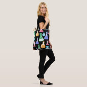 Tote Bag Motif en sciences colorées / chimie (Sur le modèle)