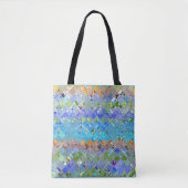 Tote Bag Motif en verre Abstrait en mosaïque (Devant)