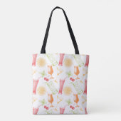 Tote Bag Motif esquissé de cocktail (Dos)
