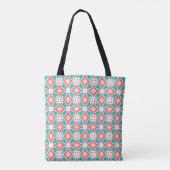 Tote Bag Motif ethnique multicolore (Dos)