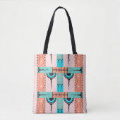 Tote Bag Motif ethnique tribal (Devant)