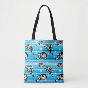 Tote Bag Motif étoilé des filles Powerpuff