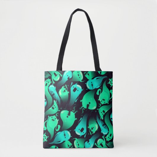 Tote Bag Motif fantôme (Devant)