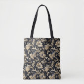 Tote Bag Motif Feuille d'or (Devant)