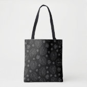 Tote Bag Motif Feuille tropical (Devant)