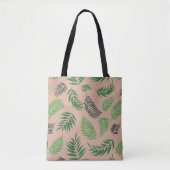 Tote Bag Motif Feuille tropical 10 (Devant)