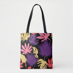 Tote Bag Motif feuille tropical sans couture