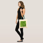 Tote Bag Motif Feuille verdoyant - Nature Botanique (Devant (modèle))