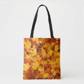 Tote Bag Motif Feuilles d'automne (Devant)