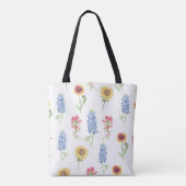 Tote Bag Motif Fleur sauvage du Texas (Dos)