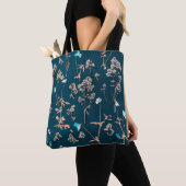 Tote Bag Motif floral (De près)
