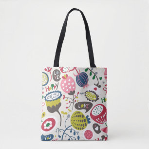 Tote Bag Motif floral 14