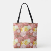 Tote Bag Motif floral 2 (Dos)
