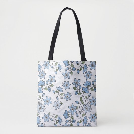 Tote Bag Motif floral 2 3 (Devant)