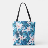Tote Bag Motif floral 2 de ketmie tropicale (Dos)