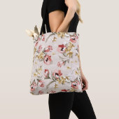 Tote Bag Motif floral 3 d'élégance abstraite (De près)