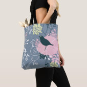 Tote Bag Motif floral 7 (De près)