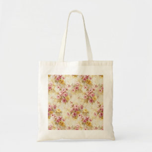 Tote Bag Motif floral à l'aquarelle vintage