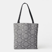 Tote Bag Motif floral arabe (Dos)