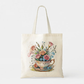 Tote Bag Motif floral - Boho
