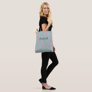 Tote Bag Motif floral de fleur de cerisier Sakura