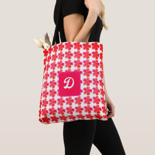 Tote Bag motif floral de giron de l'aquarelle