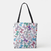 Tote Bag Motif floral de Valentine (Dos)