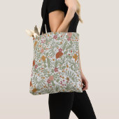 Tote Bag Motif floral incomparable. (De près)