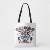 Tote Bag Motif folklorique boho (Devant)