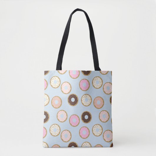 Tote Bag Motif Fourre-tout de beignet (Devant)