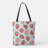 Tote Bag Motif Fraise d'Été (Dos)