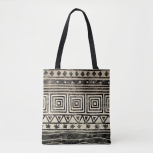 Tote Bag Motif géométrique africain