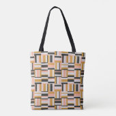 Tote Bag Motif géométrique de forme (Dos)