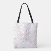 Tote Bag Motif géométrique de Kamelia 4 (Dos)
