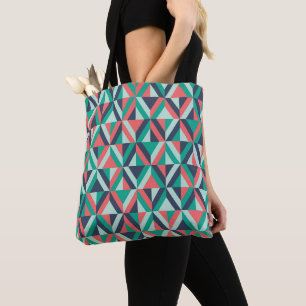 Tote Bag Motif géométrique moderne de la moitié du sièc