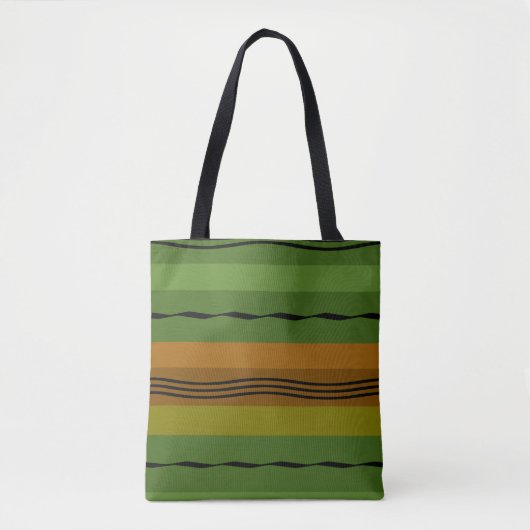 Tote Bag motif géométrique moderniste abstrait (Devant)