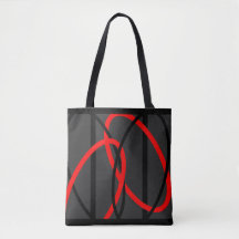 Motif Géométrique Rouge Gris Noir Design Moderne