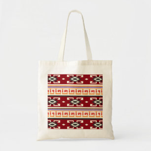 Tote Bag Motif géométrique tribal amérindien