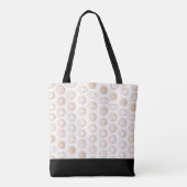 Tote Bag Motif Gold White Chakras tendance (Dos)