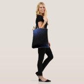 Tote Bag Motif Gradient 4 (Sur le modèle)