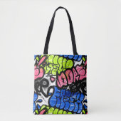 Tote Bag Motif Graffiti (Devant)