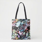 Tote Bag Motif Graffiti (Devant)
