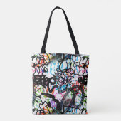 Tote Bag Motif Graffiti (Dos)