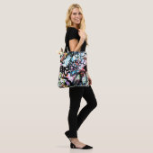Tote Bag Motif Graffiti (Sur le modèle)